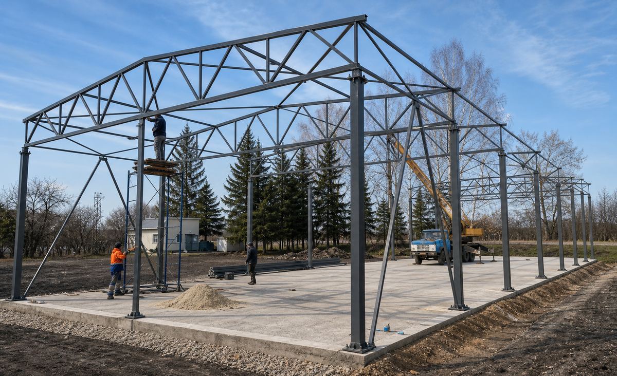 Металоконструкція STALIUM, виготовлена під замовлення